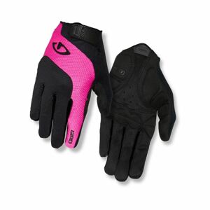 GIRO Cyklistické rukavice dlhoprsté - TESSA LF - čierna/ružová M