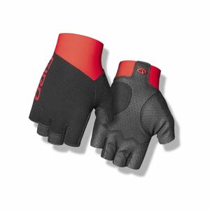 GIRO Cyklistické rukavice krátkoprsté - ZERO CS - červená