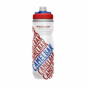 CAMELBAK Cyklistická fľaša na vodu - PODIUM CHILL 0,62L RACE EDITION - červená