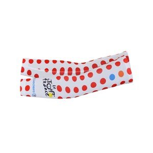 BONAVELO Cyklistické návleky na ruky - TOUR DE FRANCE 2023 - biela/červená XL