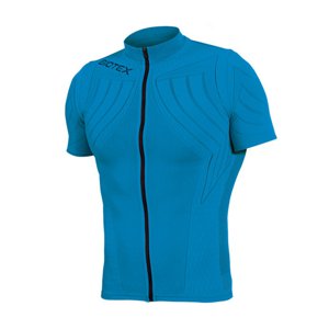BIOTEX Cyklistický dres s krátkym rukávom - EMANA - svetlo modrá XS-S