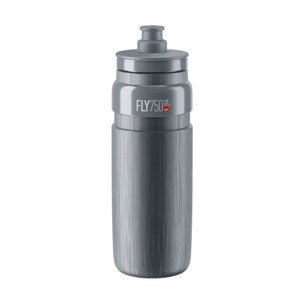 ELITE Cyklistická fľaša na vodu - FLY TEX 750 ml - šedá