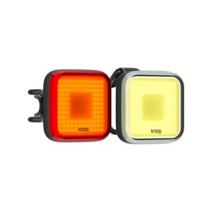 KNOG set svetiel - BLINDER TWINPACK - červená/žltá