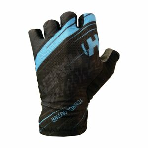 HAVEN Cyklistické rukavice krátkoprsté - PENNUTO - čierna/modrá