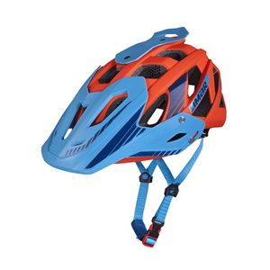 LIMAR Cyklistická prilba - 949DR MTB - modrá/oranžová