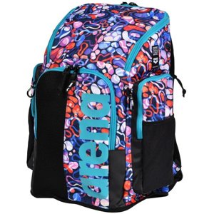 Arena spiky iii backpack 45 allover čierno/modrá