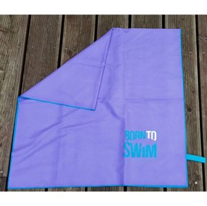 Microfibre uterák borntoswim towel fialová