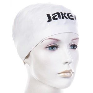 Plavecká čiapka jaked swimming cap bowl biela
