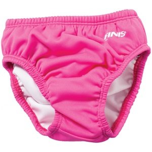 Dojčenské plavky finis swim diaper solid pink l