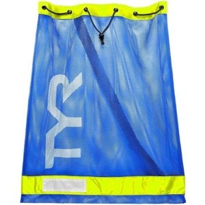Tyr alliance mesh bag vrece na plavecké potreby modro/žltá