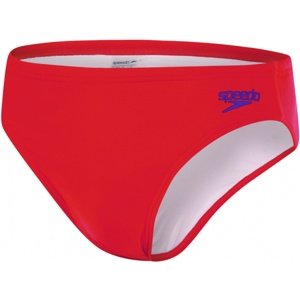 Chlapčenské plavky speedo essential logo brief boy fed red/chroma