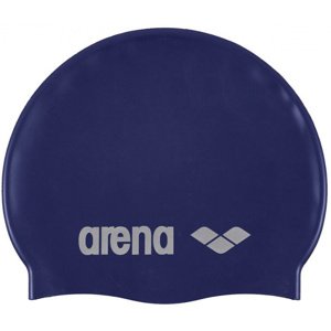 Plavecká čiapka arena classic silicone cap tmavo modrá