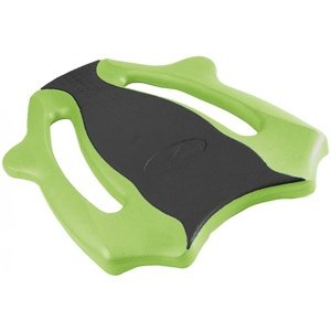 Plavecká doska aquafeel kickboard čierna/zelená