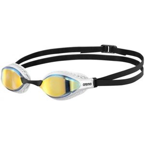 Plavecké okuliare arena air-speed mirror žlto/čierna
