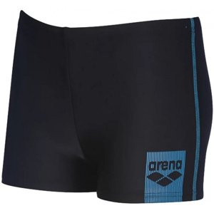 Chlapčenské plavky arena basics short junior black/turquoise 24