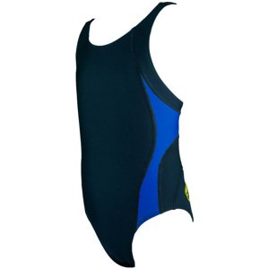Dievčenské plavky finis youth bladeback splice black/blue 22