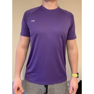 Chlapčenské tričko tyr tech t-shirt purple xxxxs