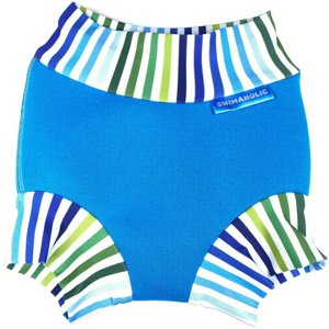 Dojčenské plavky swimaholic swim nappy stripes m