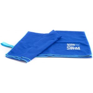 Microfibre uterák borntoswim towel tmavo modrá