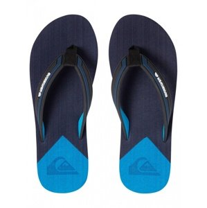 Quiksilver - šlapky MOLOKAI NEW WAVE DELUXE YOUTH black/blue/blue Velikost: 37