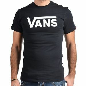 Vans - tričko CLASSIC black/white Velikost: M