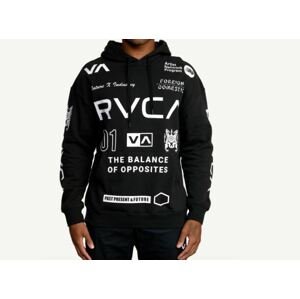 RVCA mikina All Brand Sport Hood black Velikost: XL