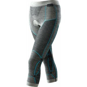 X-Bionic - nohavice T Pants Apani Merino Medium Lds grey/turquoise Velikost: XS