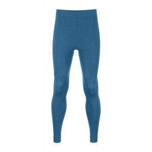 ORTOVOX - nohavice Merino Competition Long Pants blue sea Velikost: XL