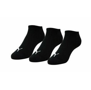 Puma ponožky Sneaker Plain 3P black Velikost: 43-46