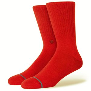 Stance ponožky Stance Icon red Velikost: M