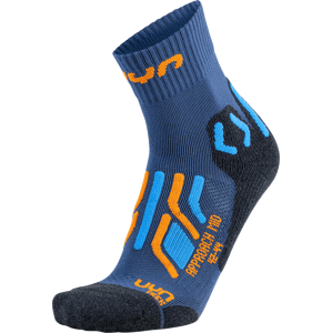 UYN ponožky Man Trekking Approach Mid Socks blue orange Velikost: 42-44