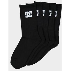DC ponožky Spp Dc Crew 5Pk black Velikost: UNI