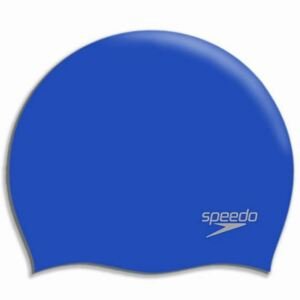Speedo čiapka Plain Moulded Silicone Cap blue Velikost: UNI