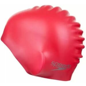 Speedo čiapka Plain Moulded Silicone Cap pink/red Velikost: UNI