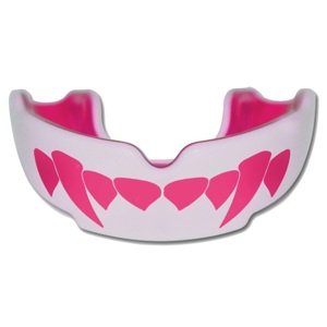 Safe Jawz Chránič  zubov Safe Jawz Extro Series Fangz Pink, Junior, Bez příchuti