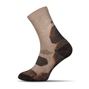 Trekking Advanced MERINO ponožky - béžová, M (41-43)
