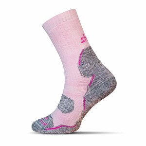 Trekking Advanced MERINO ponožky - ružová, L (44-46)