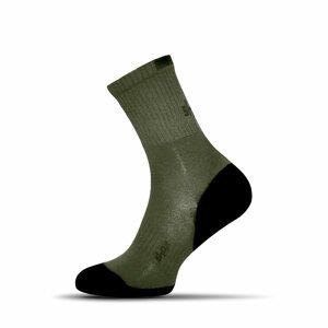 Clima Plus ponožky - L (44-46), tmavo zelená