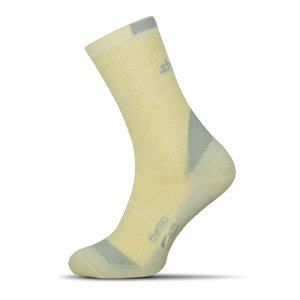 Termo Bamboo ponožky - žltá, S (38-40)